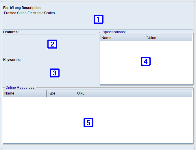Product Details Tab Screen
