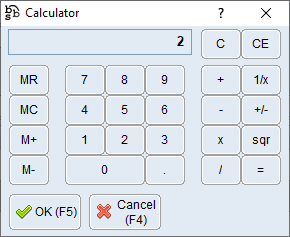 Pop-up Calculator for Numeric Input Fields