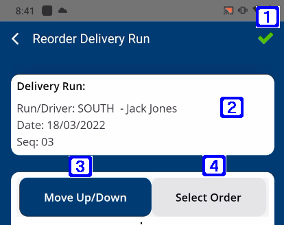 delivery run manual reorder 1